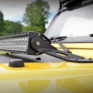 Rough Country LED Light Mount Hood 20″ Jeep Wrangler TJ (97-06)/Wrangler Unlimited (04-06)