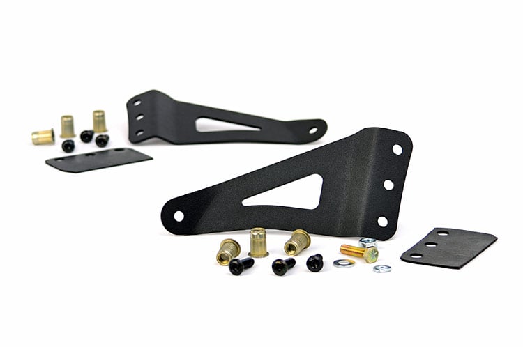 Rough Country LED Light Mount Upper Windshield 50″ Curved Chevy/GMC 1500/1500 SUV/2500HD/3500HD (07-14)