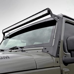 Rough Country LED Light Mounts Upper Windshield 50″ Jeep Wrangler JK/Wrangler Unlimited (07-18)