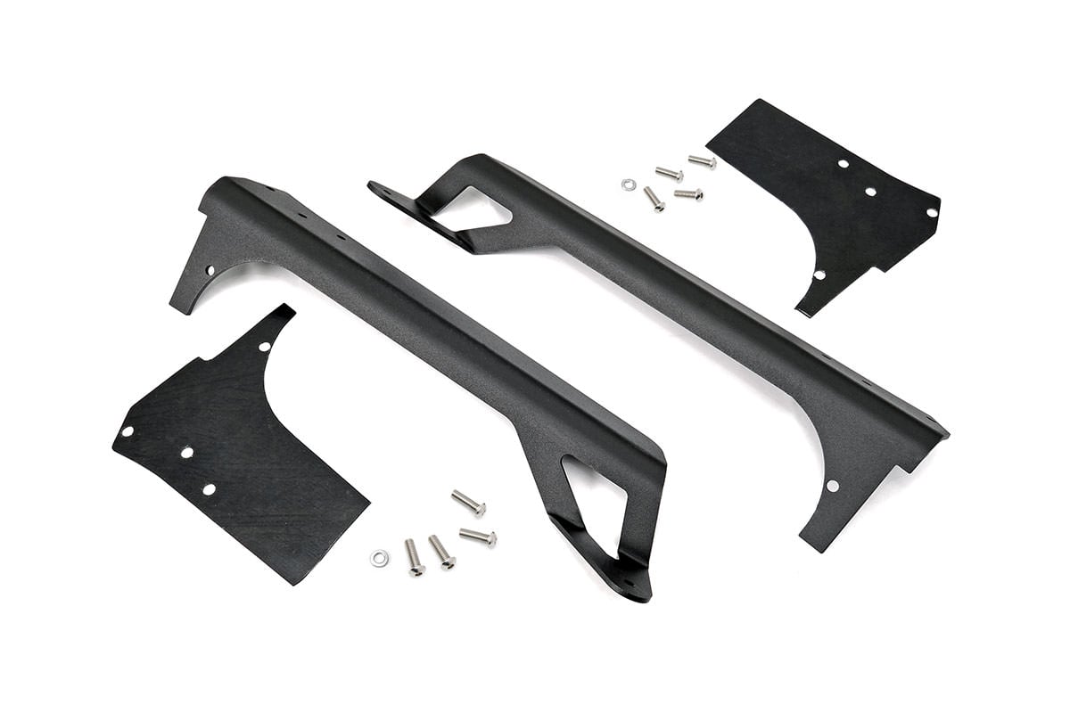 Rough Country LED Light Mounts Upper Windshield 50″ Jeep Wrangler TJ (97-06)/Wrangler Unlimited (04-06)