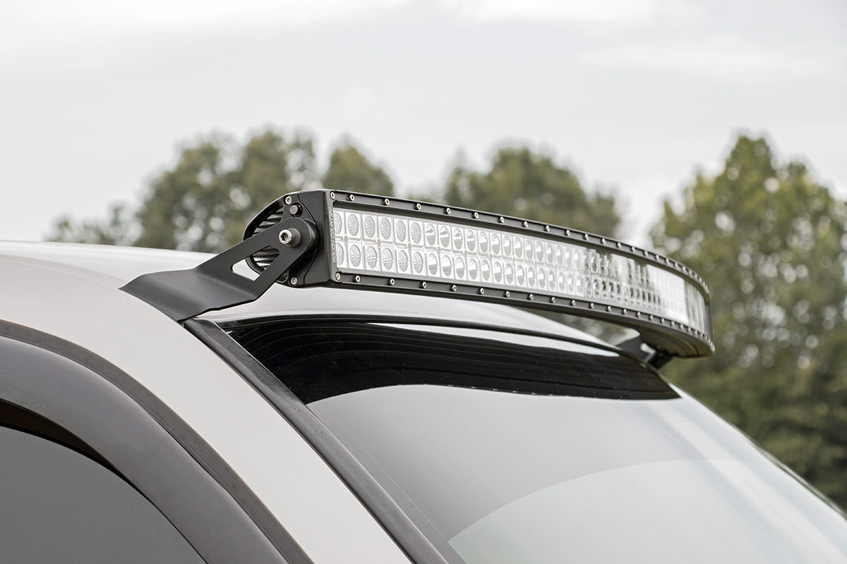 Rough Country LED Light Mount Windshield 54″ Curved Chevy/GMC 1500 Truck & SUV (99-06 & Classic)