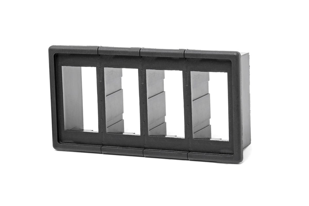 Rough Country Auxiliary Switch Bezel Quad