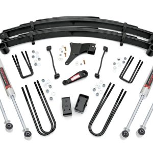 Rough Country 4 Inch Lift Kit Rear Blocks M1 Ford F-250/F-350 Super Duty 4WD (1999)