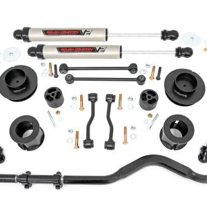 Rough Country 3.5 Inch Lift Kit Spacers V2 Jeep Gladiator JT 4WD (2020-2023)