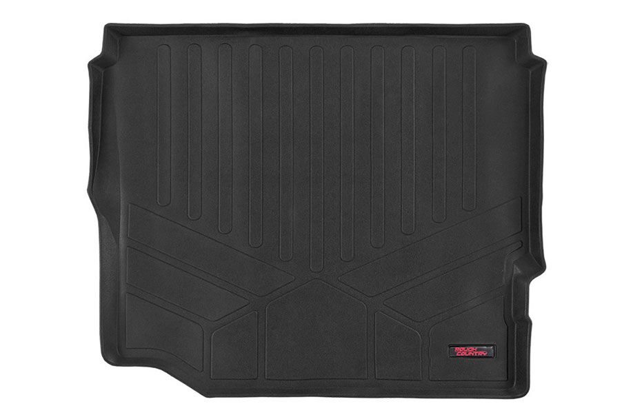 Rough Country Rear Cargo Mat W/O Sub Jeep Wrangler Unlimited 4WD (2018-2026)