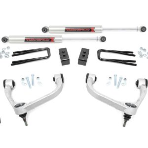 Rough Country 3 Inch Lift Kit M1 Struts Ford F-150 4WD (2009-2013)