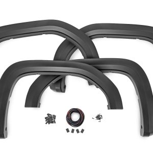 Rough Country Sport Fender Flares GBA Black GMC Sierra 1500 2WD/4WD (2019-2026)