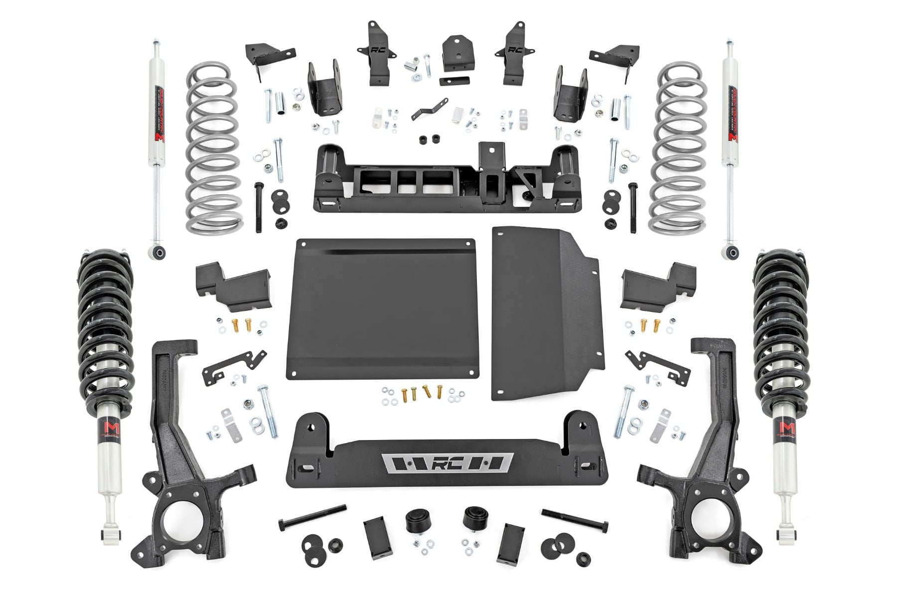 Rough Country 6 Inch Lift Kit M1 Strut Rear Coil Toyota Tundra 4WD (2022-2026)