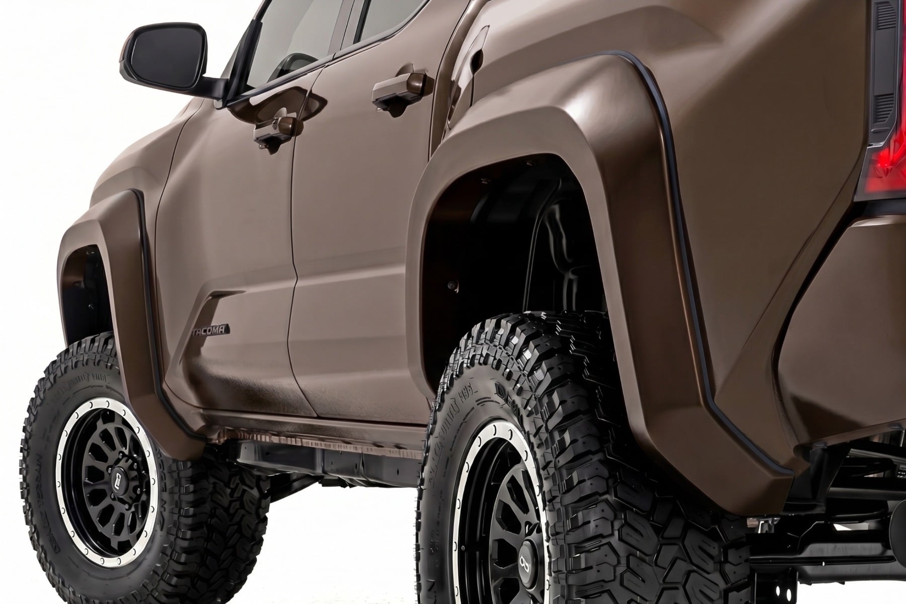 Rough Country Sport Fender Flares 6X1 Bronze Oxide Toyota Tacoma 2WD/4WD (2024-2026)