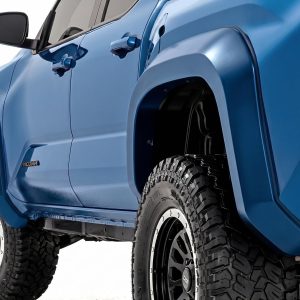 Rough Country Sport Fender Flares 8X0 Heritage Blue Toyota Tacoma 2WD/4WD (2024-2026)