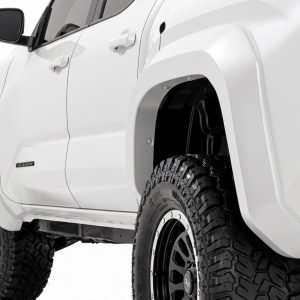 Rough Country Sport Fender Flares 089 Wind Chill Pearl Toyota Tacoma 2WD/4WD (24-26)