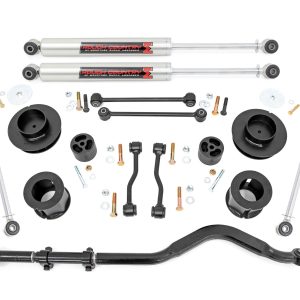 Rough Country 3.5 Inch Lift Kit Spacers M1 Jeep Gladiator JT 4WD (2020-2023)