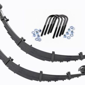 Rough Country Front Leaf Springs 8″ Lift Pair Ford F-250/F-350 Super Duty 4WD (99-04)
