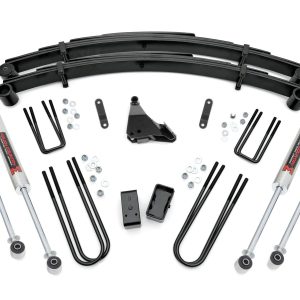 Rough Country 4 Inch Lift Kit Rear Blocks M1 Ford F-250/F-350 Super Duty 4WD (99-04)