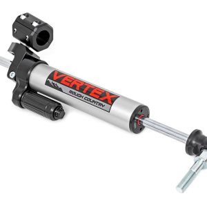 Rough Country Vertex Steering Stabilizer Pass-Through Jeep Wrangler JK/Wrangler Unlimited (07-18)