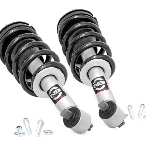 Rough Country Loaded Strut Pair Stock Chevy/GMC 1500 2WD/4WD (14-18 & Classic)