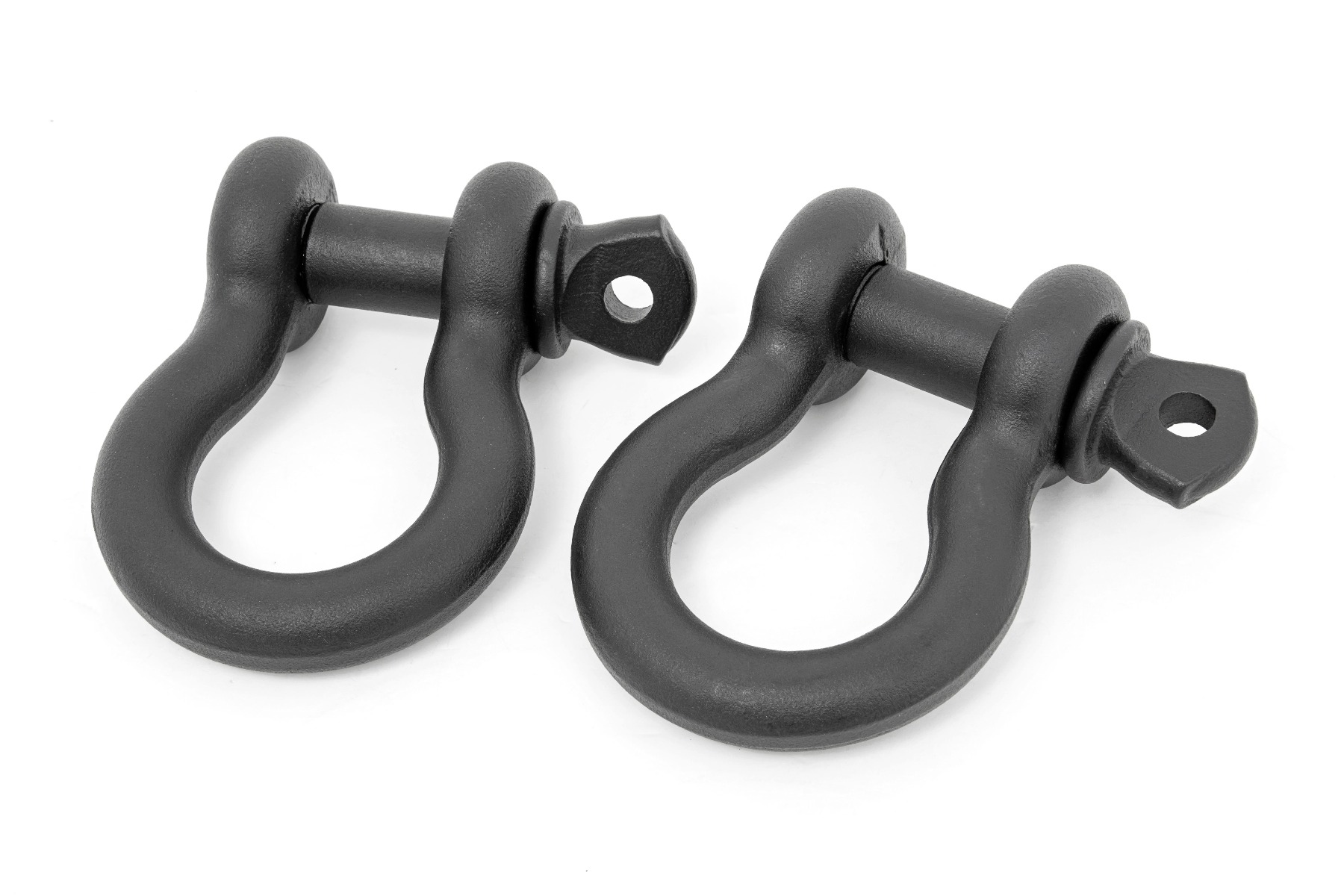 Rough Country 5/8 D Ring Shackles Cast 3/4″ Pin Pair Black