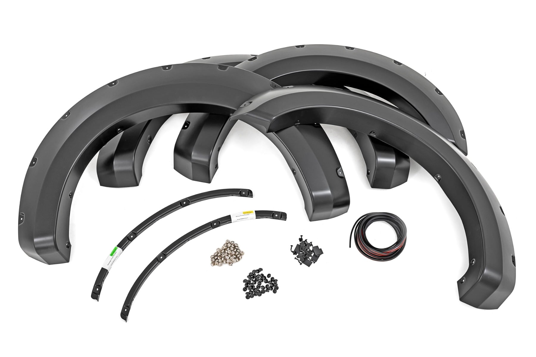 Rough Country Pocket Fender Flares HX Antimatter Blue Ford F-250/F-350 Super Duty (17-22)