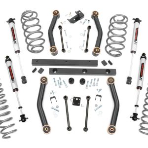 Rough Country 4 Inch Lift Kit V2 Jeep Wrangler TJ 4WD (1997-2002)