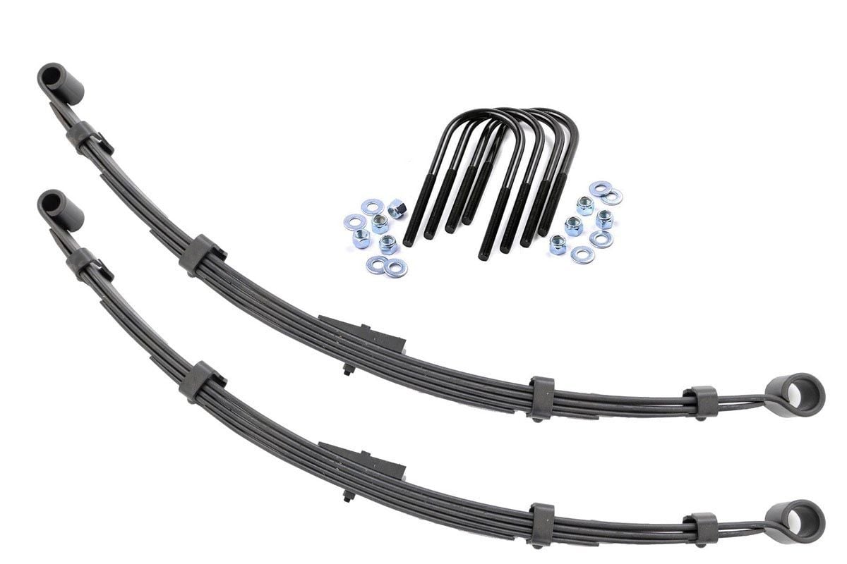 Rough Country Rear Leaf Springs 2.5″ Lift Pair Jeep CJ5/CJ7 7 4WD (1976-1986)