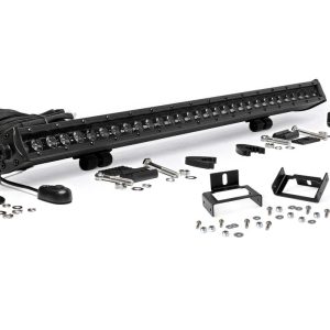 Rough Country LED Light Kit Grill Mount 30″ Black Single Row Ford F-250/F-350 Super Duty (11-16)