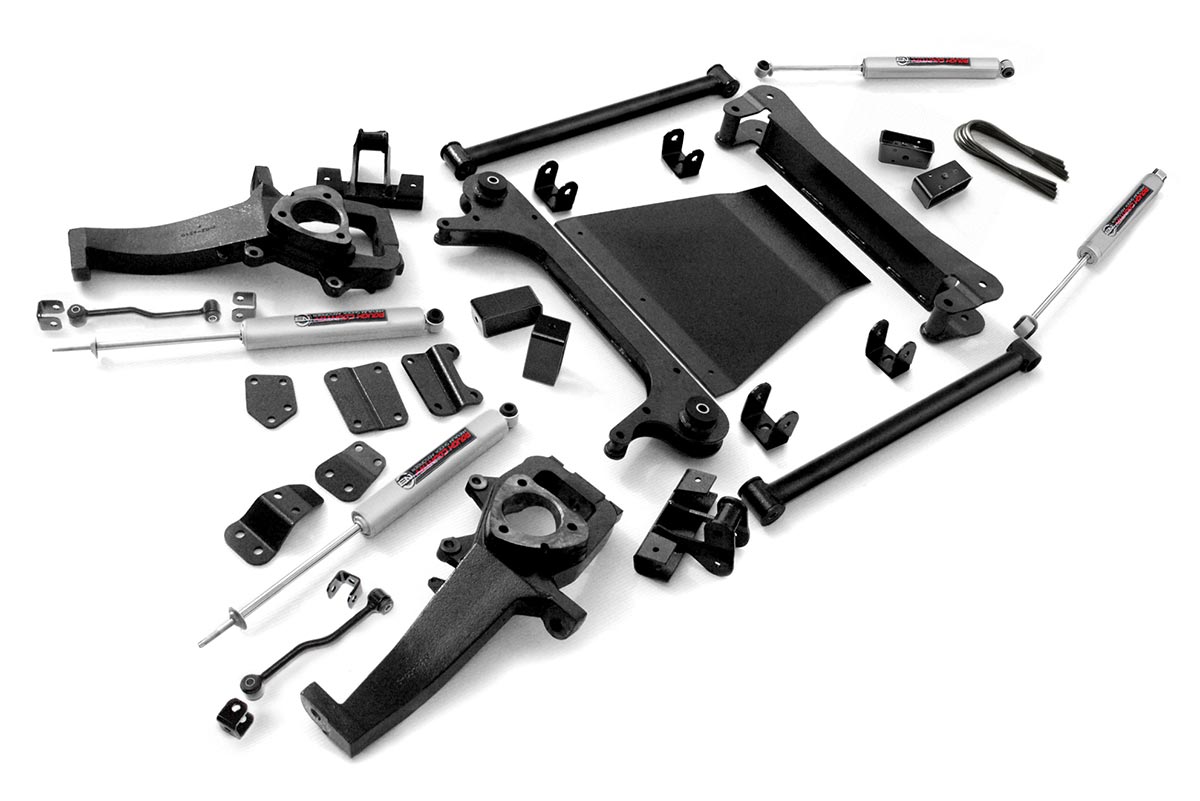 Rough Country 5 Inch Lift Kit Ram 1500 4WD (2002-2005)