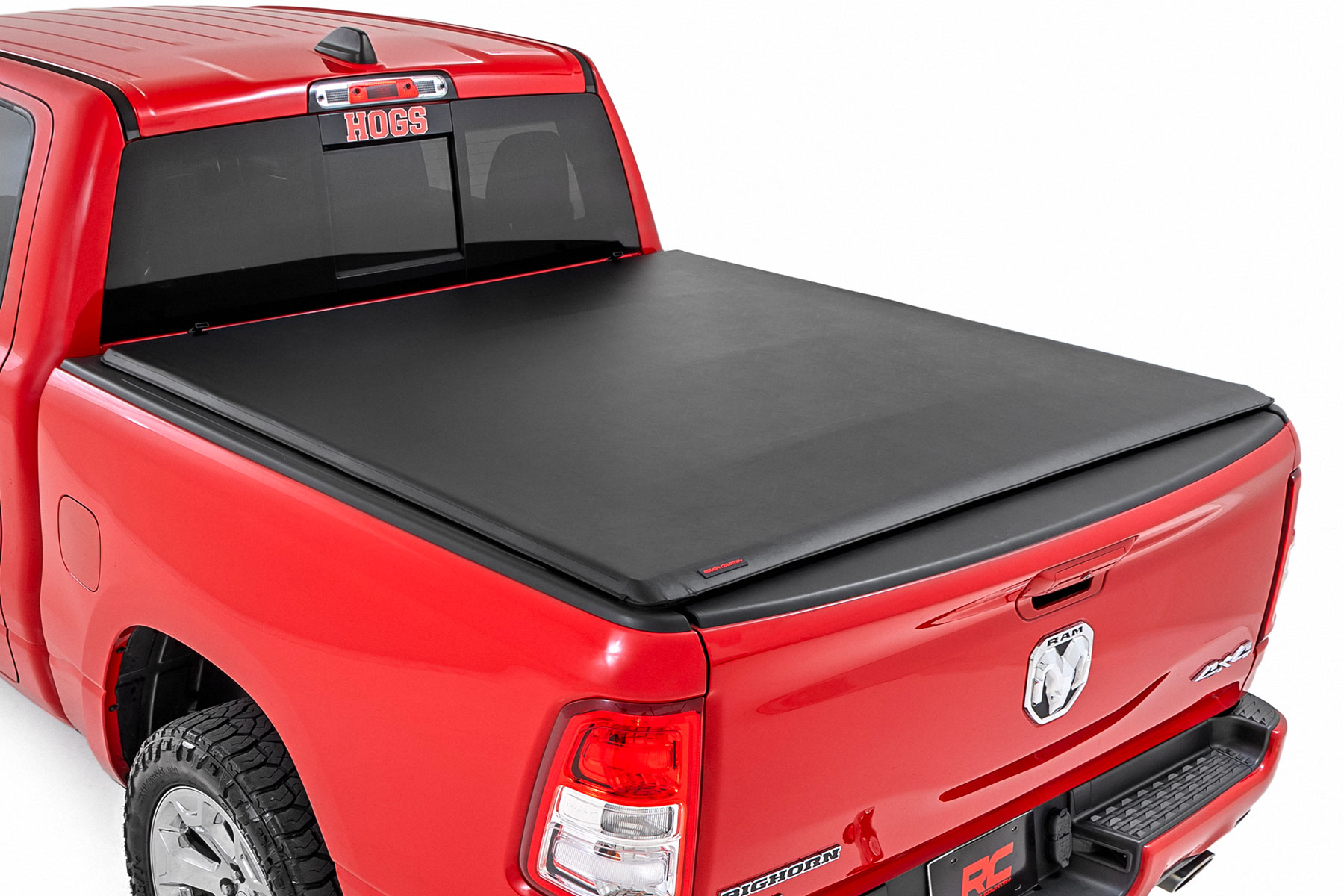 Rough Country Soft Roll Up Bed Cover 6’4″ Bed No Rambox Ram 1500/2500/3500 (10-25 & Classic)