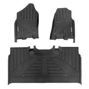 Rough Country Flex-Fit Floor Mats FR & RR Crew Ram 1500 (19-24)/1500 TRX (21-24)