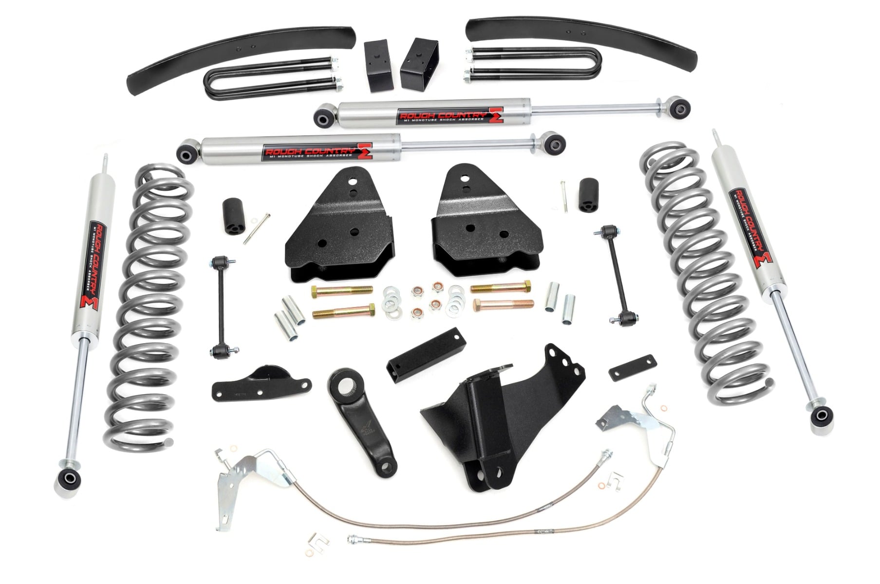 Rough Country 6 Inch Lift Kit Gas M1 Ford F-250/F-350 Super Duty 4WD (2008-2010)