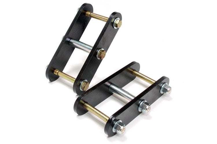 Rough Country Lift Shackles YJ 1.25 Inch CJ RR 1.75 Inch Jeep CJ5/CJ7 (76-86)/Wrangler YJ (87-95)