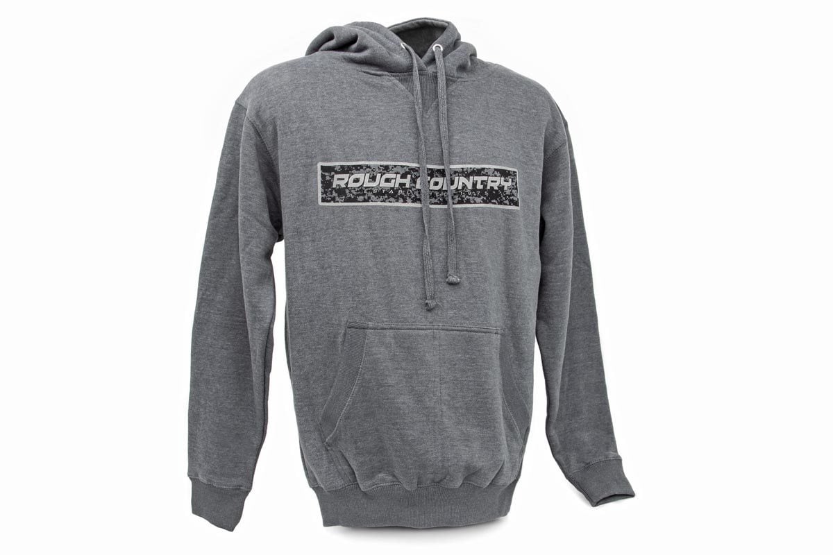 Rough Country Hoodie Digital Grey LG