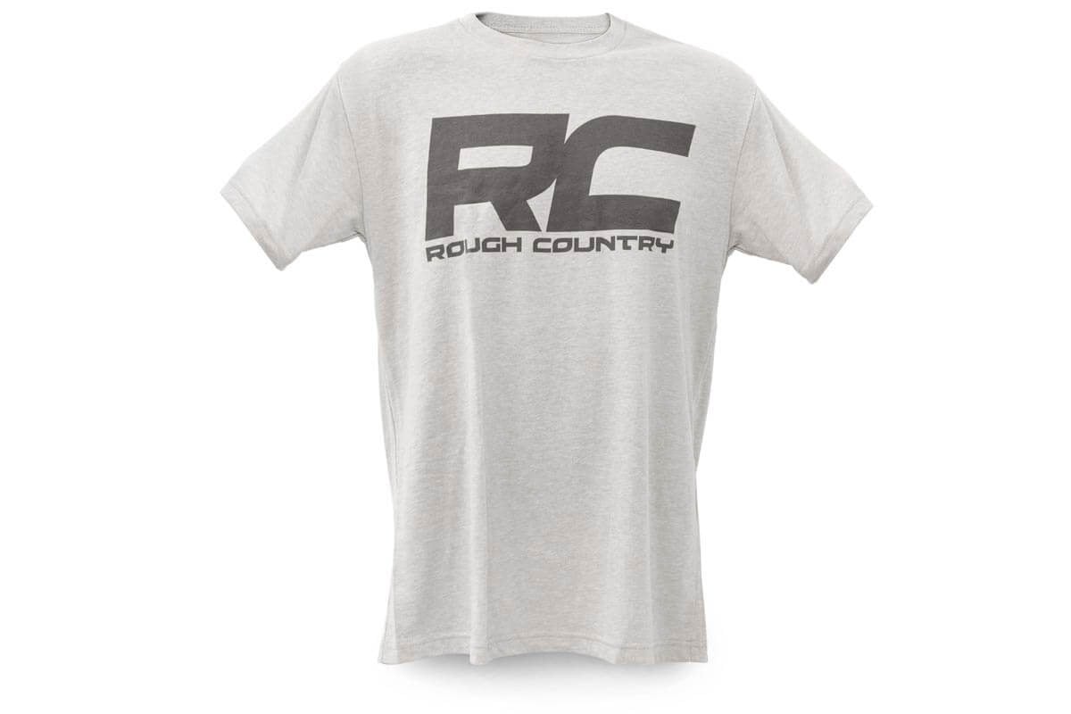 Rough Country T-Shirt Logo Grey LG