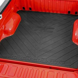 Rough Country Bed Mat 8′ Bed RC Logo Chevy/GMC Sierra 1500 (19-26)/Silverado 1500 (19-26)