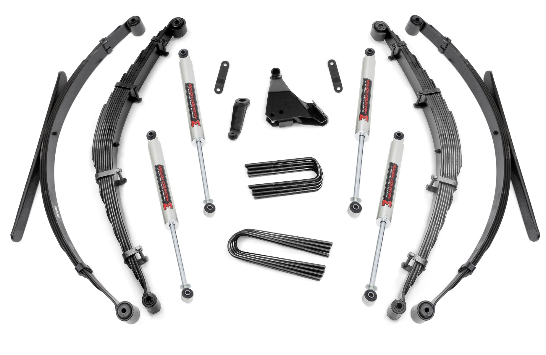 Rough Country 6 Inch Lift Kit Rear Springs M1 Ford F-250/F-350 Super Duty 4WD (99-04)