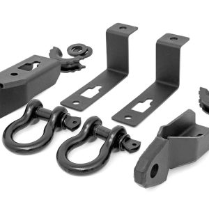 Rough Country Tow Hook Brackets D-Ring Combo Ford Ranger 2WD/4WD (2019-2023)