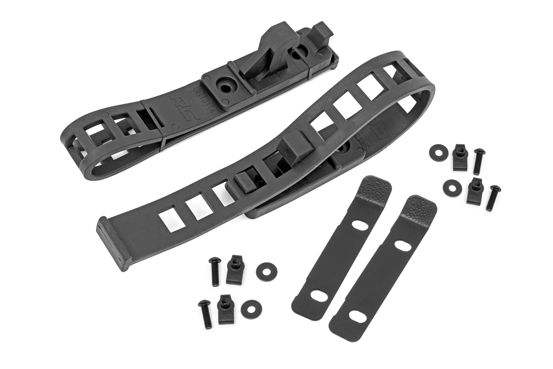 Rough Country Rubber Molle Panel Clamp Kit Universal 1/2″ – 4 1/2″ 2-Clamps