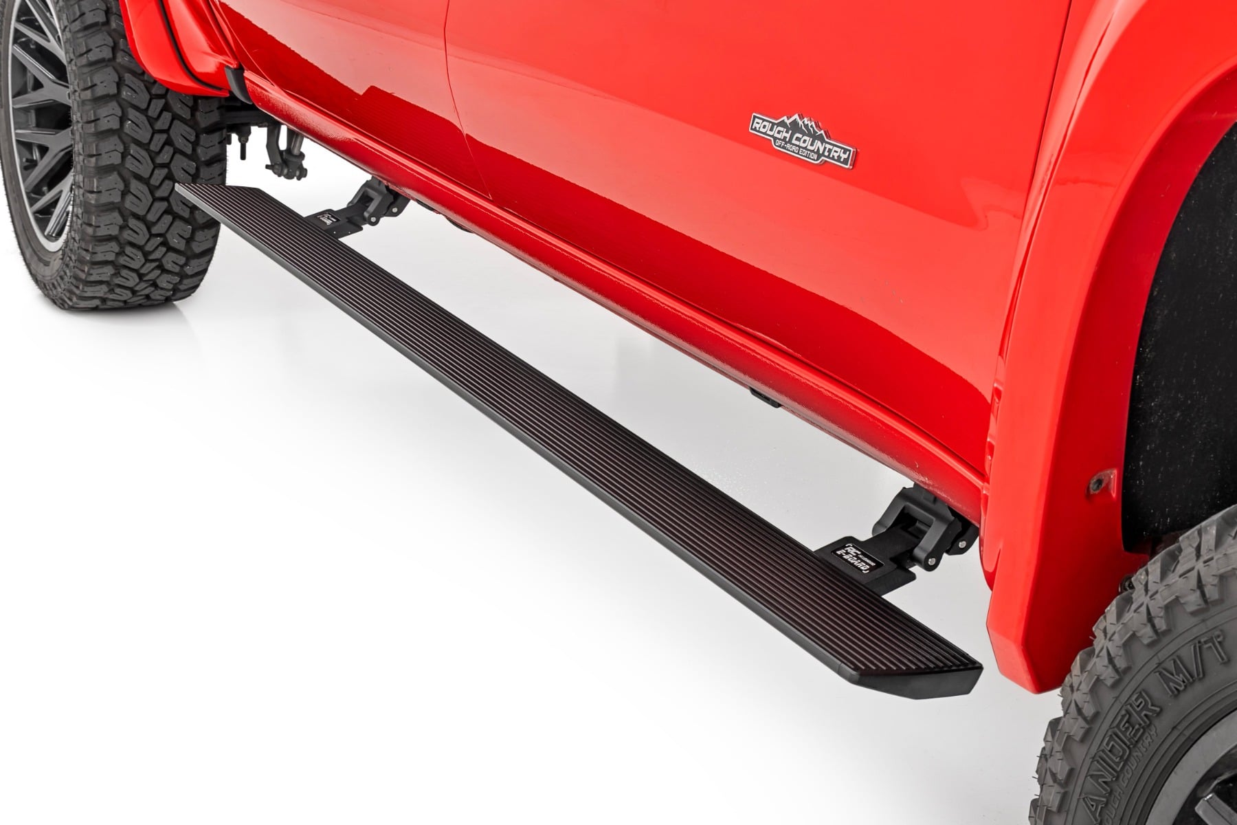 Rough Country Power Running Boards Dual Electric Motor Double Cab Chevy/GMC 1500/2500HD/3500HD (19-26)