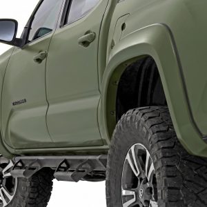 Rough Country Sport Fender Flares 6V7 Army Green Toyota Tacoma 2WD/4WD (2016-2023)
