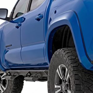 Rough Country Sport Fender Flares 8W7 Blue Crush Toyota Tacoma 2WD/4WD (2016-2023)