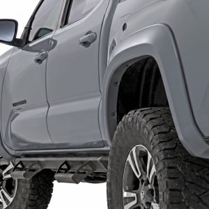 Rough Country Sport Fender Flares 1H5 Cement Toyota Tacoma 2WD/4WD (2016-2023)
