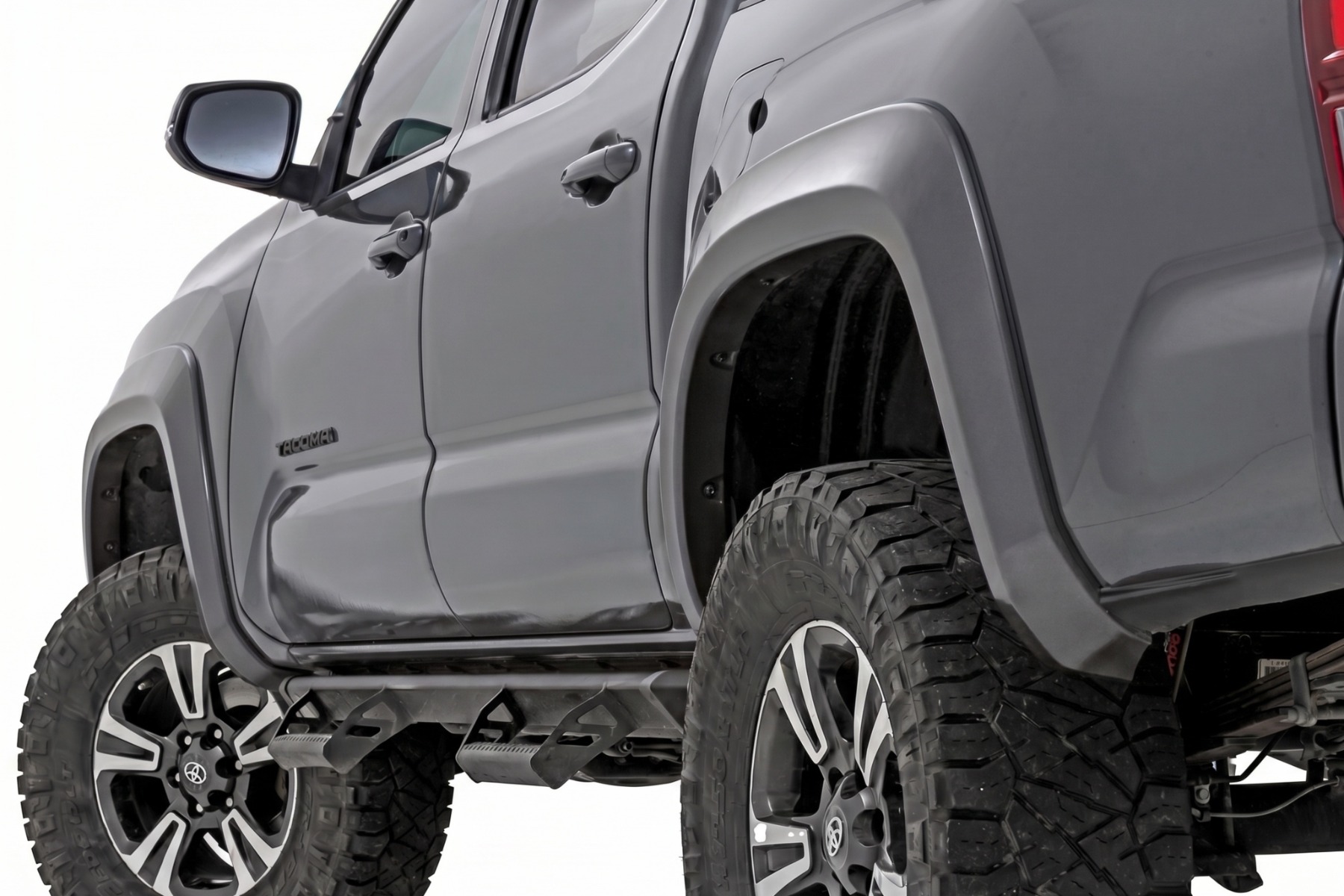 Rough Country Sport Fender Flares 1G3 Magnetic Grey Toyota Tacoma 2WD/4WD (2016-2023)