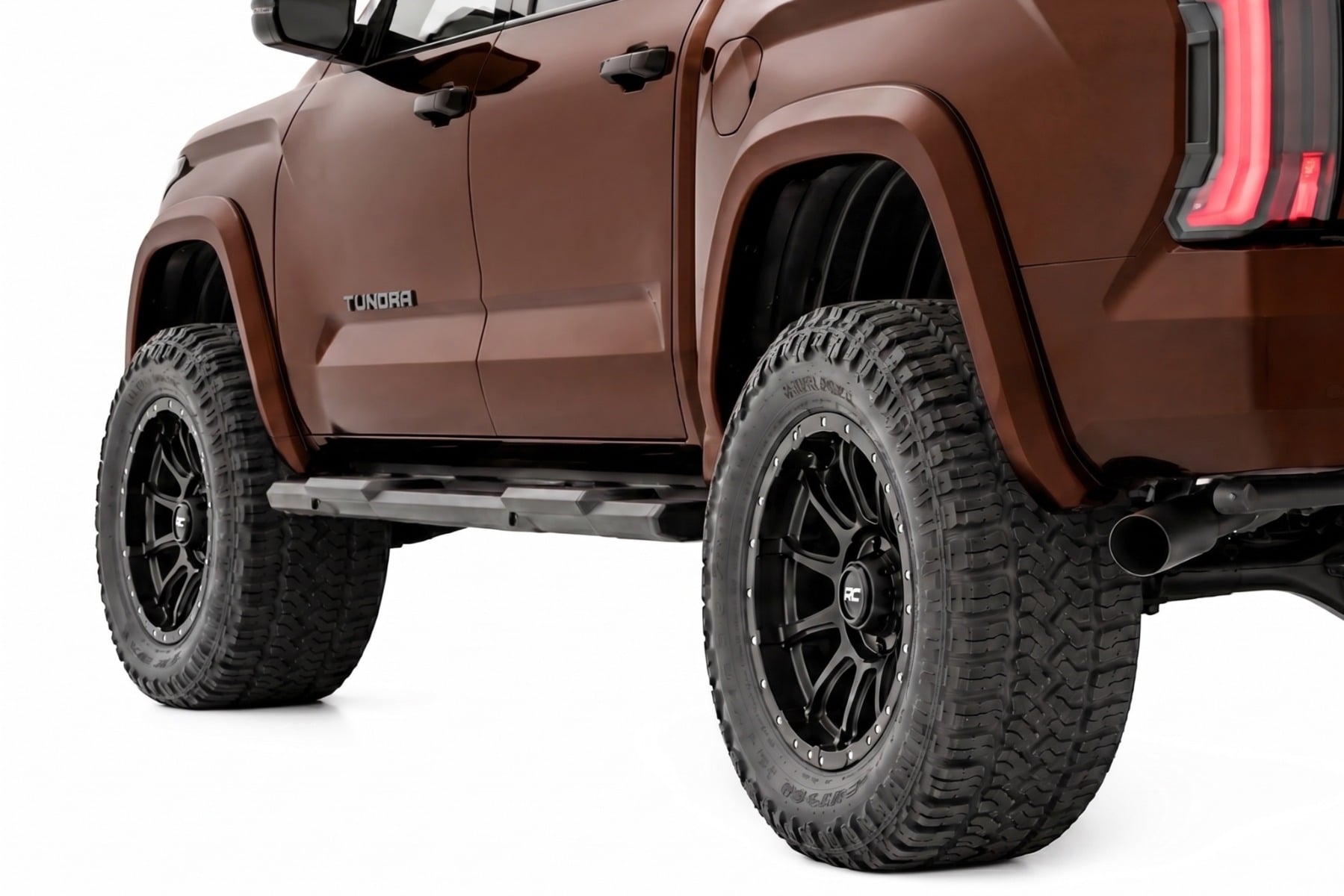 Rough Country Sport Fender Flares 4X4 Smoked Mesquite Toyota Tundra 2WD/4WD (2022-2026)