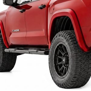 Rough Country Sport Fender Flares 3U5 Supersonic Red Toyota Tundra 2WD/4WD (2022-2026)