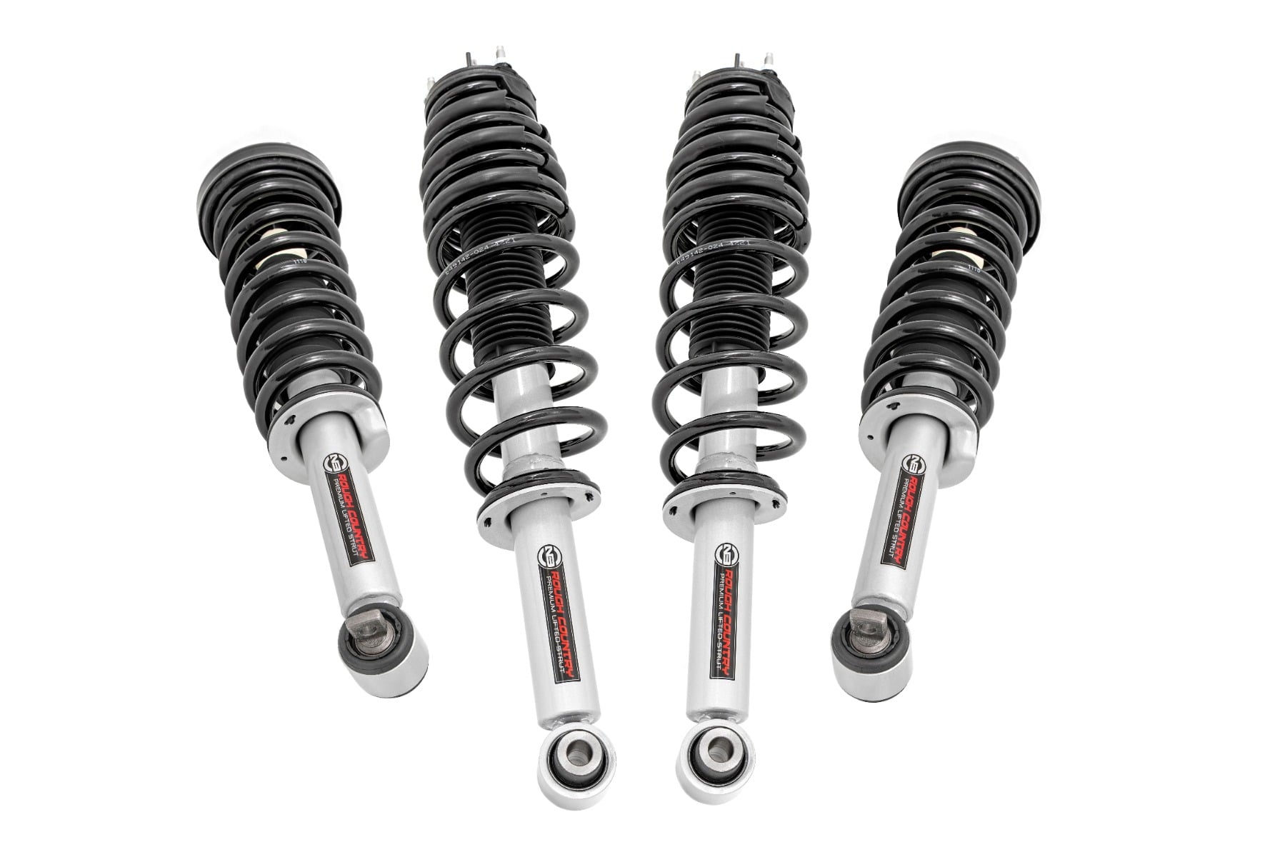 Rough Country 2 Inch Lift Kit Lifted Struts Ford Bronco 4WD (2021-2026)