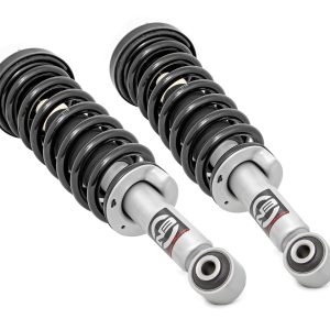 Rough Country Loaded Strut Pair Stock Ford F-150 4WD (2009-2013)