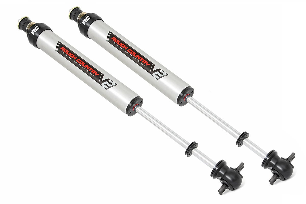 Rough Country V2 Front Shocks 5-6.5″ Jeep Cherokee XJ/Wrangler TJ/Wrangler Unlimited