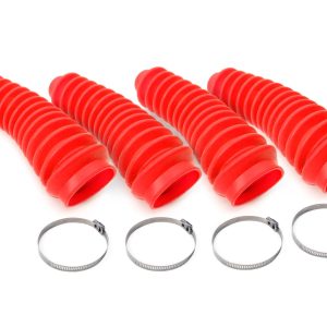 Rough Country Shock Boots Red 4 Pack