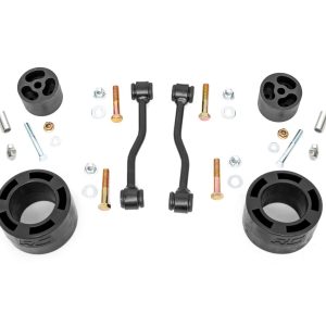Rough Country 2.5 Inch Leveling Kit Spacers Jeep Gladiator JT 4WD (2024-2026)
