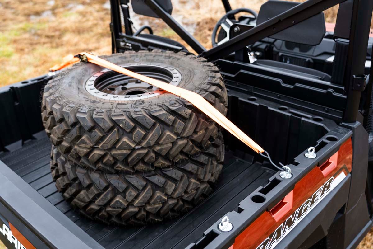 Rough Country Bed Tie Down Kit 1-7/16″ Diameter 5 Pieces Polaris Ranger XP 900/XP 1000/General