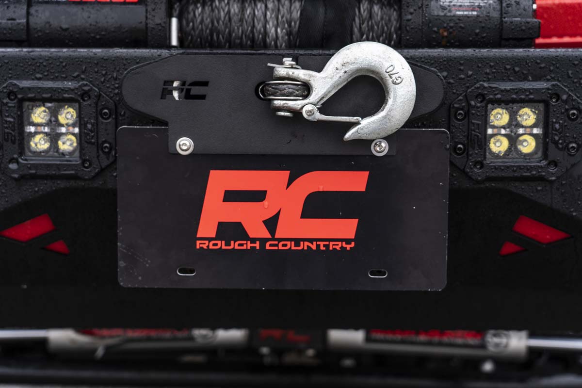 Rough Country License Plate Mnt Hawse Quick Release